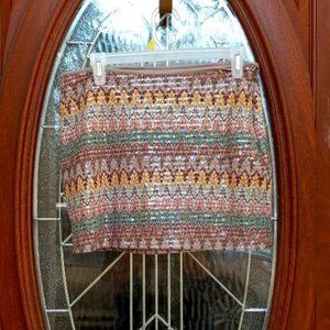 Express Multi-Color Mini Skirt Size SP